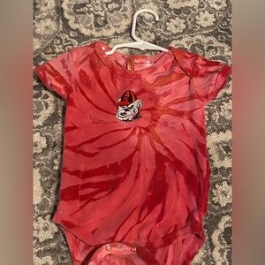Georgia Bulldogs onesie